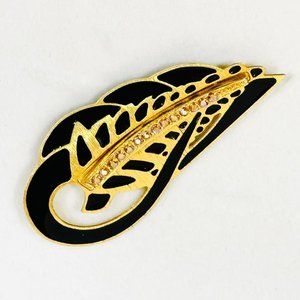 Vintage Edgar Berebi Art Deco Style Brooch
